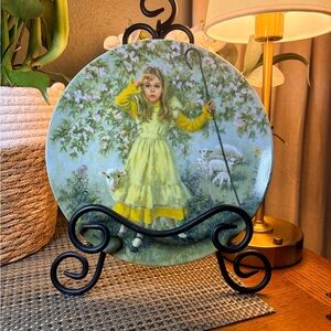 Little Bo Peep Limited Edition Plate – John McClelland 1983 RECO w/ Box & COA